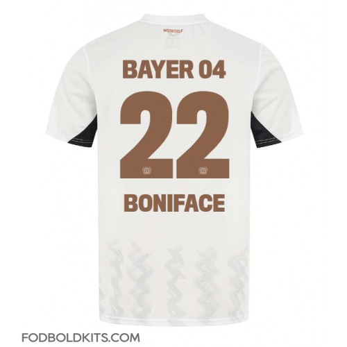 Bayer Leverkusen Victor Boniface #22 Udebanetrøje 2024-25 Kortærmet